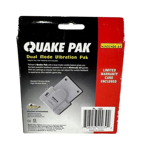 Quake Pak compatible with Nintendo 64 - Picture 2 of 3